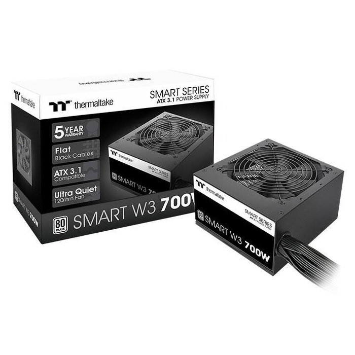 Thermaltake Smart W3 700W 80 PLUS ATX Thermaltake Smart W3 700W 80 PLUS ATX
