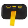 Be Mix Batería Portátil 10000 mAh Power Bank - 3 Salidas, 2 USB + USB-C, Luz LED COB, Compatible iPhone iPad iPod, Batería de Litio