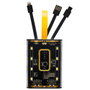 Be Mix Batería Portátil 10000 mAh Power Bank - 3 Salidas, 2 USB + USB-C, Luz LED COB, Compatible iPhone iPad iPod, Batería de Litio