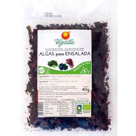 Vegetalia Algas para Ensalada Wakame Nori Dulse 40Gr Bio