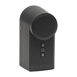 eQ-3 Homematic IP Cerradura de Puerta Inteligente HmIP-DLD-A Antracita, Control Remoto, Sin Llave, IP20, Funciona con App