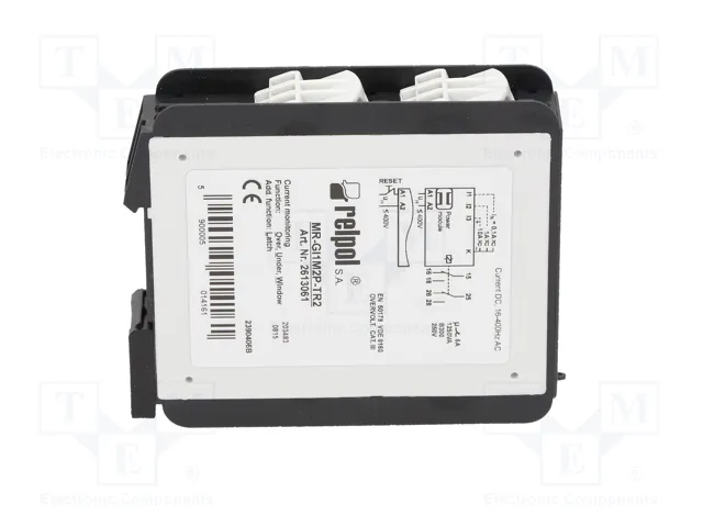 RELPOL MR-GI1M2P-TR2 Relé de monitorización de corriente 12-400VAC