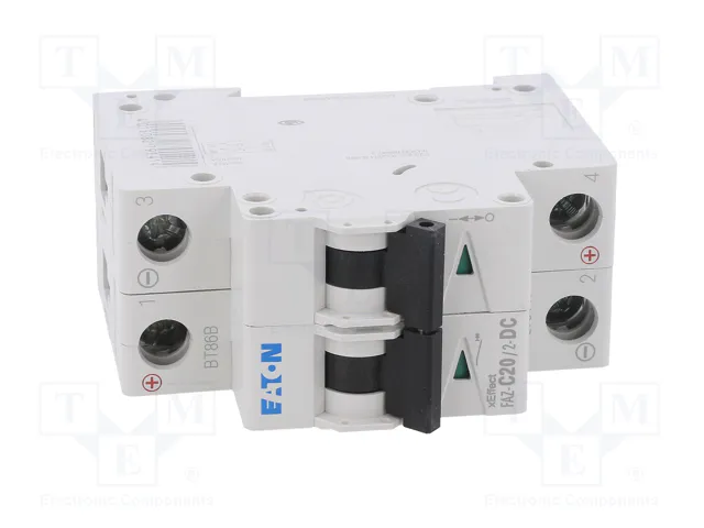 EATON ELECTRIC FAZ-C20/2-DC Interruptor magnetotérmico 20A 250VDC 2 Polos Curva C