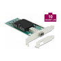 DeLOCK PCI Express x8 Network Card 10 Gigabit LAN 1 x SFP+ i82599EN | Intel 82599 Chip | Para PC | Windows 10/8.1