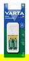 Varta 57656101451 Cargador Pilas 2 AA/AAA Mini con 2xAA 2100 mAh (56706)