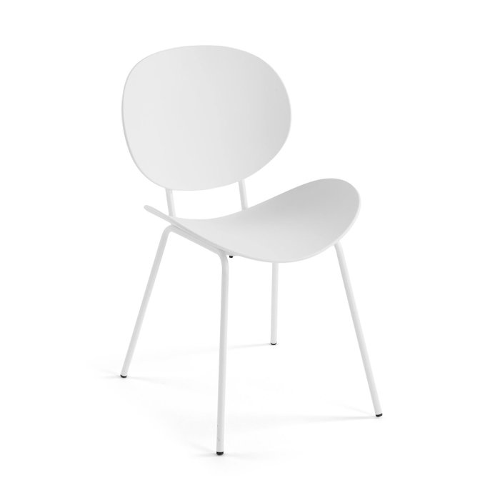 Versa Silla Neko Color Blanco 55x50x79.5 cm (4 Unidades) Versa Silla Neko Color Blanco 55x50x79.5 cm (4 Unidades)