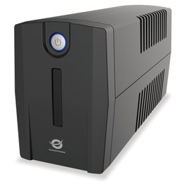 Conceptronic ZEUS01G UPS 650VA/360W con AVR y 2 salidas AC Tipo G