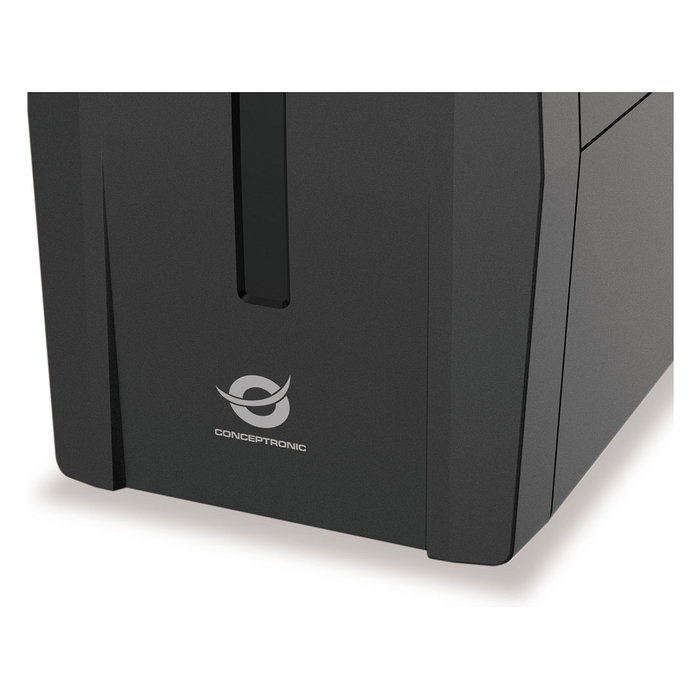 Conceptronic ZEUS01G UPS 650VA/360W con AVR y 2 salidas AC Tipo G