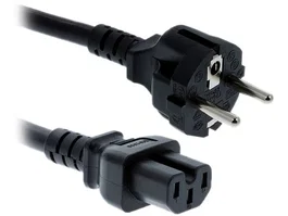 Cisco CAB-TA-EU= Cable de Transmisión Negro 2.5m, Conector CEE7/7 Macho a C15 Acoplador Hembra para Cisco Catalyst 3850