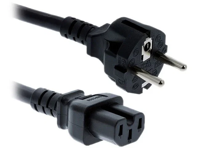 Cisco CAB-TA-EU= Cable de Transmisión Negro 2.5m, Conector CEE7/7 Macho a C15 Acoplador Hembra para Cisco Catalyst 3850 Cisco CAB-TA-EU= Cable de Transmisión Negro 2.5m, Conector CEE7/7 Macho a C15 Acoplador Hembra para Cisco Catalyst 3850