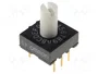 Aratas (Formerly Omron Components) Conmutador de código HEX/BCD 16 posiciones THT