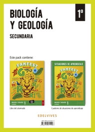 EDELVIVES Proyecto: FanFest - Biología y Geología 1 Secundaria. Libro del alumnado + Cuaderno [Aragón]