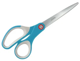 Leitz Cosy Tijeras de Oficina 205 mm Acero Inoxidable con Recubrimiento Titanio Color Azul