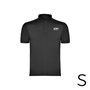 Edm Polo Merchandising Negro Talla S Manga Corta Bordado Algodón Poliéster
