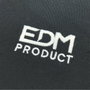Edm Polo negro manga corta bordado talla S