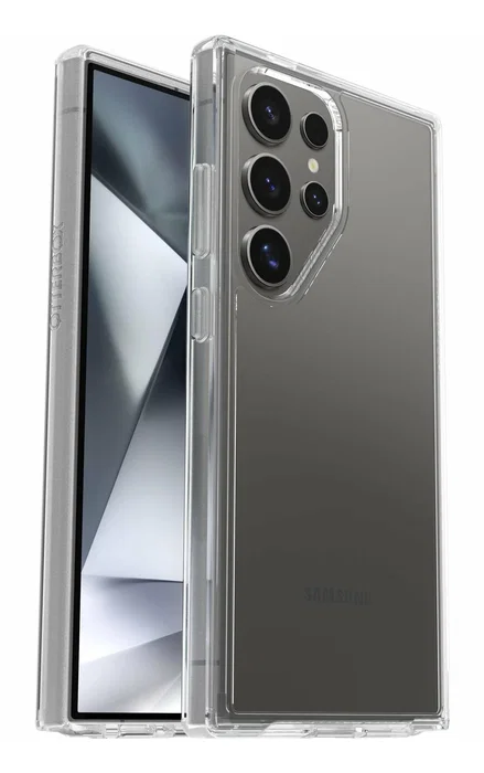 Otterbox Symmetry Series Carcasa Trasera Transparente para Samsung Galaxy, Policarbonato y Goma Sintética Otterbox Symmetry Series Carcasa Trasera Transparente para Samsung Galaxy, Policarbonato y Goma Sintética