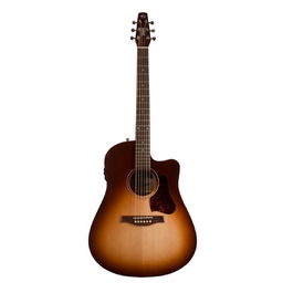 Seagull Entourage Autumn Burst Cw Presys Ii Guitarra Acústica Dreadnought Cutaway Electrificada