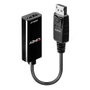 Lindy Adaptador Conversor DisplayPort 1.2 a HDMI 1.4 - Compatible con Resolución 4K Ultra HD 3840x2160 a 30Hz, Plug & Play