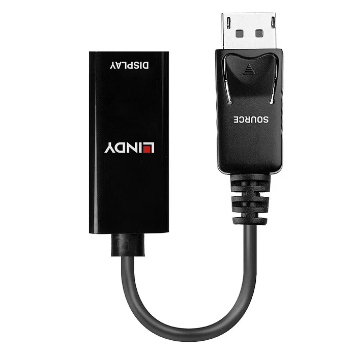 Lindy Adaptador DisplayPort 1.2 a HDMI 1.4 4K Negro