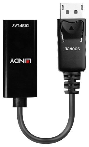 Lindy Adaptador DisplayPort 1.2 a HDMI 1.4 4K Negro