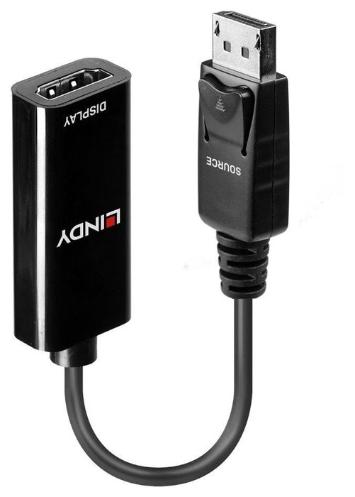 Lindy Adaptador DisplayPort 1.2 a HDMI 1.4 4K Negro