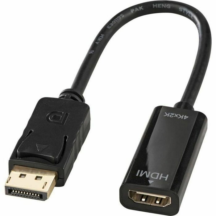 Lindy Adaptador DisplayPort 1.2 a HDMI 1.4 4K Negro