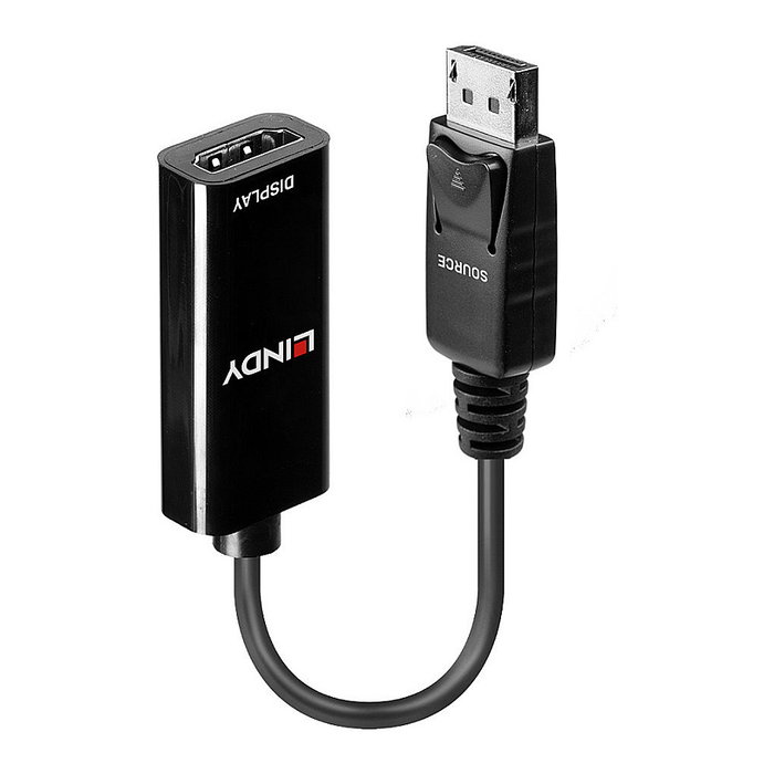 Lindy Adaptador DisplayPort 1.2 a HDMI 1.4 4K Negro