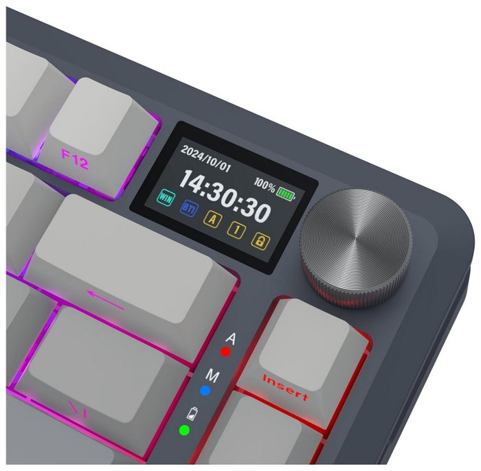 Redragon Flekact K708GG-RGB-PRO Leopard L Gris Redragon Flekact K708GG-RGB-PRO Leopard L Gris