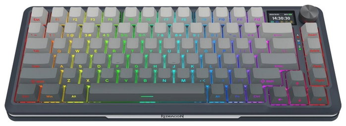 Redragon Flekact K708GG-RGB-PRO Leopard L Gris Redragon Flekact K708GG-RGB-PRO Leopard L Gris
