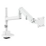 Digitus DA-90476 Soporte para Monitor de 57 pulgadas, 27 kg, Blanco