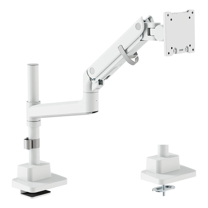 Digitus DA-90476 Soporte para Monitor de 57 pulgadas, 27 kg, Blanco