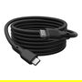 Digitus Cable USB C a C 3.2 Gen 2, Silicona, 1m, Negro