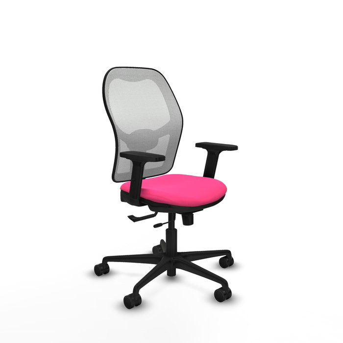 PIQUERAS Y CRESPO Silla de oficina Jorquera Rosa y Blanca PIQUERAS Y CRESPO Silla de oficina Jorquera Rosa y Blanca