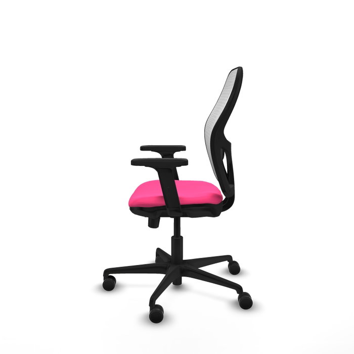 PIQUERAS Y CRESPO Silla de oficina Jorquera Rosa y Blanca PIQUERAS Y CRESPO Silla de oficina Jorquera Rosa y Blanca