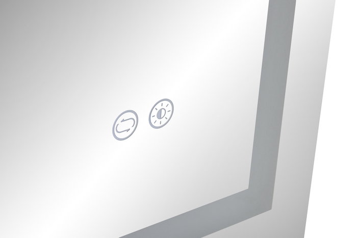 DKD Home Decor Espejo LED Cristal 50x70 Táctil