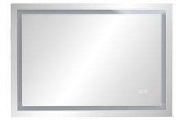 DKD Home Decor Espejo LED Cristal 50x70 Táctil