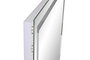 DKD Home Decor Espejo LED Cristal 50x70 Táctil