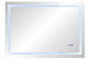 DKD Home Decor Espejo LED Cristal 50x70 Táctil