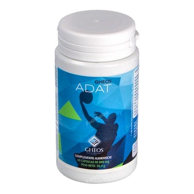 Gheos Adat 60 Cap. Útil para recuperación muscular, antioxidante y evitar acumulo de ácido láctico. Gheos Adat 60 Cap. Útil para recuperación muscular, antioxidante y evitar acumulo de ácido láctico.