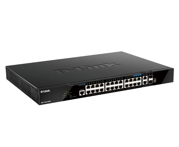 D-Link DGS-1520-28MP/E Switch Gestionado L3 con PoE+