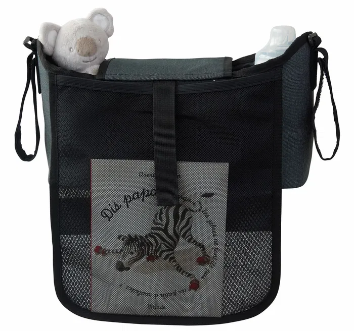 Tineo Organizador de cochecito Nomad, Universal, Bolsillos Múltiples para Bebé y Padres, Accesorios de Paseo