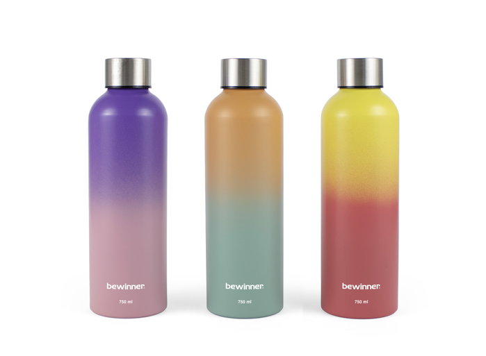 Inde Botella Sport Agua Aluminio Bicolor 750 ml 23.6 x 7 cm (12 Unidades) Inde Botella Sport Agua Aluminio Bicolor 750 ml 23.6 x 7 cm (12 Unidades)