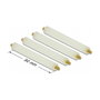 DeLOCK Separador Hexagonal M4 x M4 90 mm Natural (4 piezas) inevitable