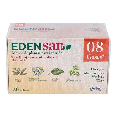Dietisa Edensan 08 Beb Eupeptica Infantil Infusiones 20 filtros