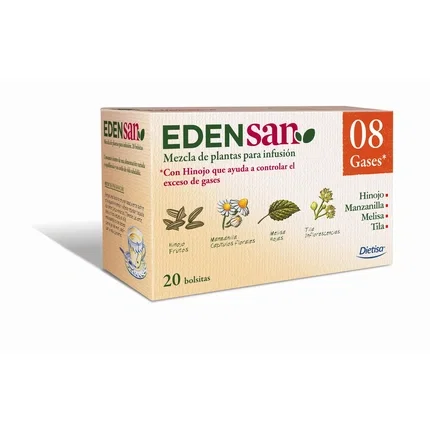 DIETISA Edensan 08 Bebé Eupeptica Infantil 20 filtros