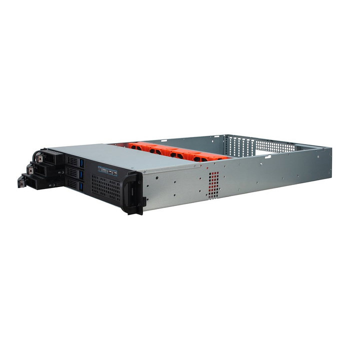 Inter-Tech IPC 2U-2406 2HE STORAGE 48.3cm
