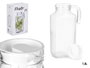 VIVALTO Jarra de Vidrio para Nevera de 1,8L con Asa, Transparente
