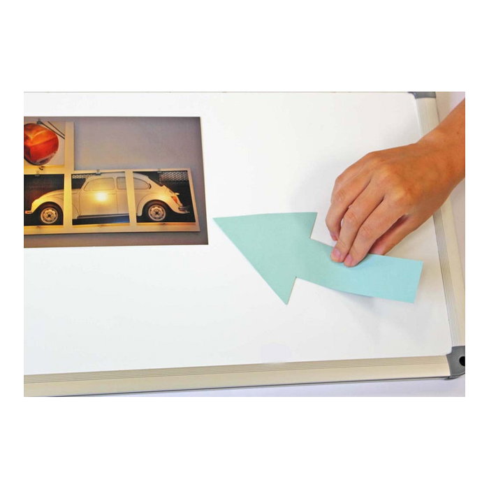 MAUL 6157409 Cinta magnética autoadhesiva 15 mm x 1000 mm