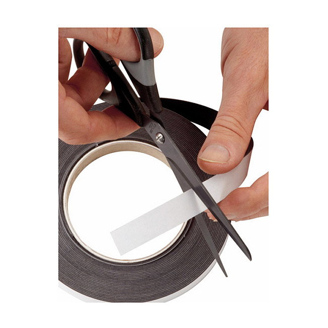 MAUL 6157409 Cinta magnética autoadhesiva 15 mm x 1000 mm