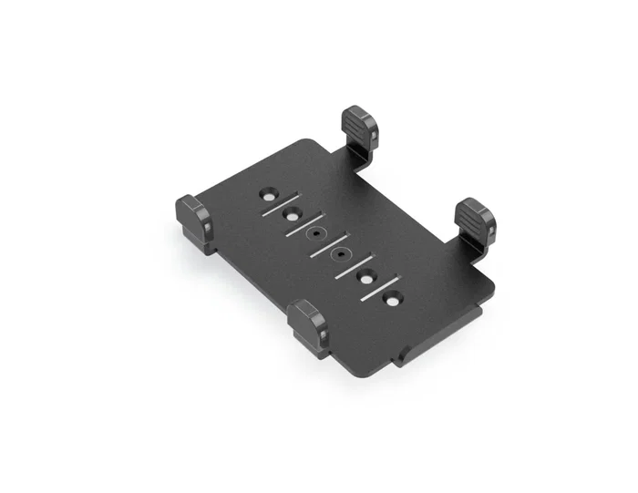 Ergonomic Solutions Montaje POS para VeriFone P200 P400, Multigrip Plate, Negro Metal, VER400-MN-02 - Gestión de Cables